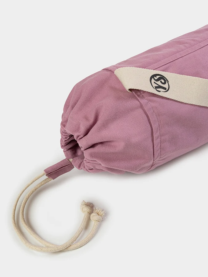 GOTS Organic Cotton Lotus Yoga Mat Bag - Image 2